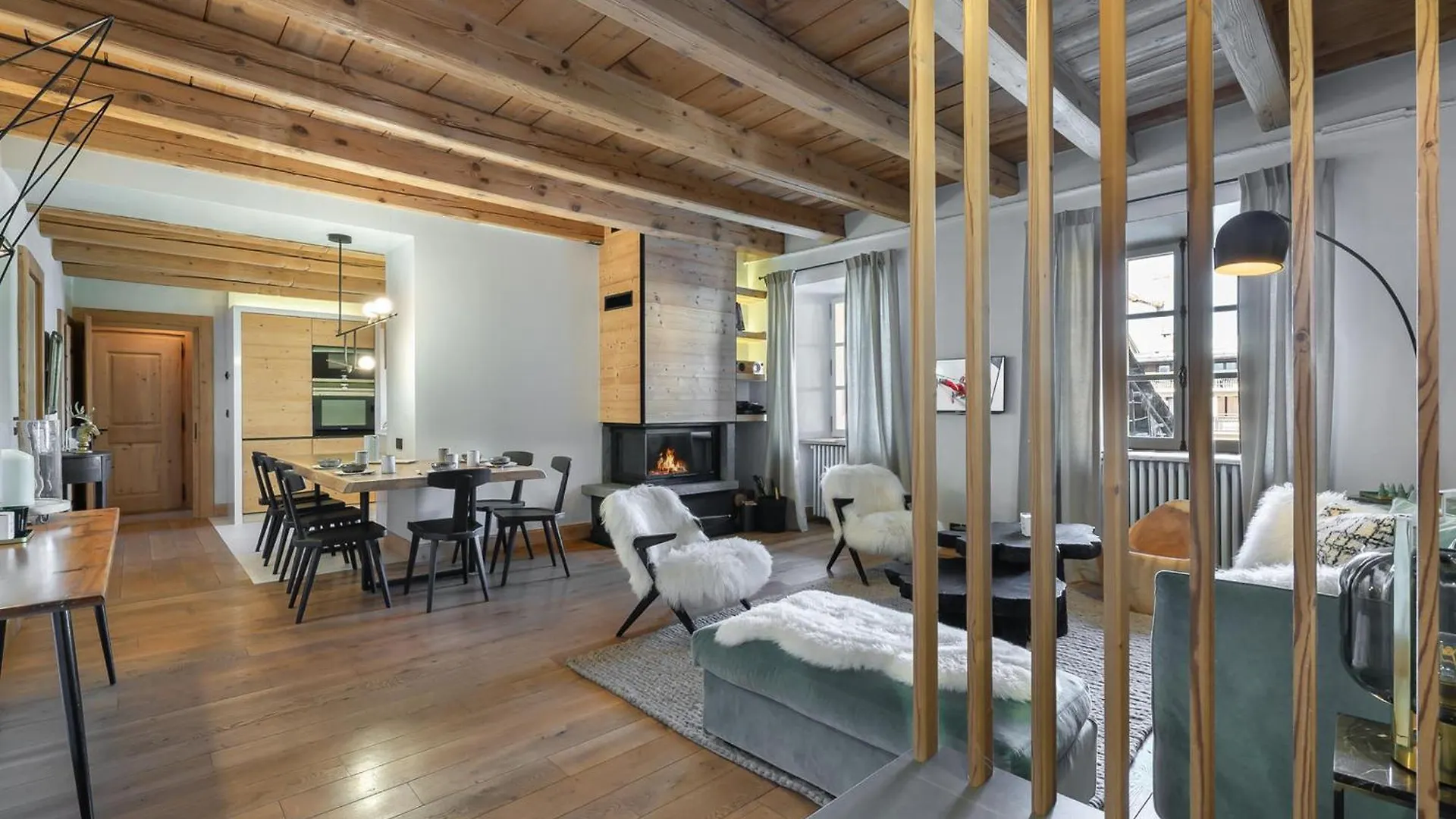 Appartement 3 Ch. Renove, Centre De Megeve, Balcon, Cheminee, Parking, 3 Min Telecabine Chamois - Fr-1-453-178