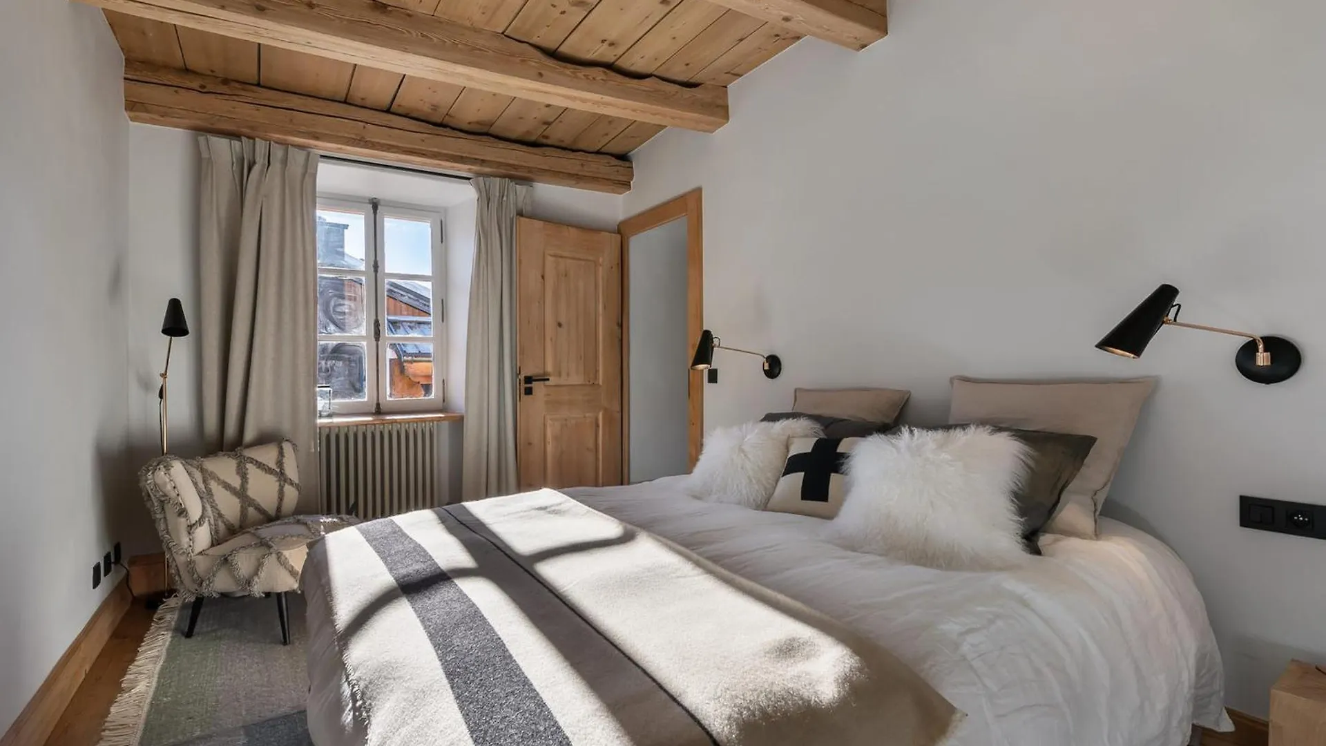 Apartment Appartement 3 Ch. Renove, Centre De Megeve, Balcon, Cheminee, Parking, 3 Min Telecabine Chamois - Fr-1-453-178 France